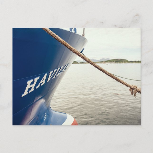 Oban Harbour Postcard (Front)