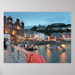 Oban Harbour Poster