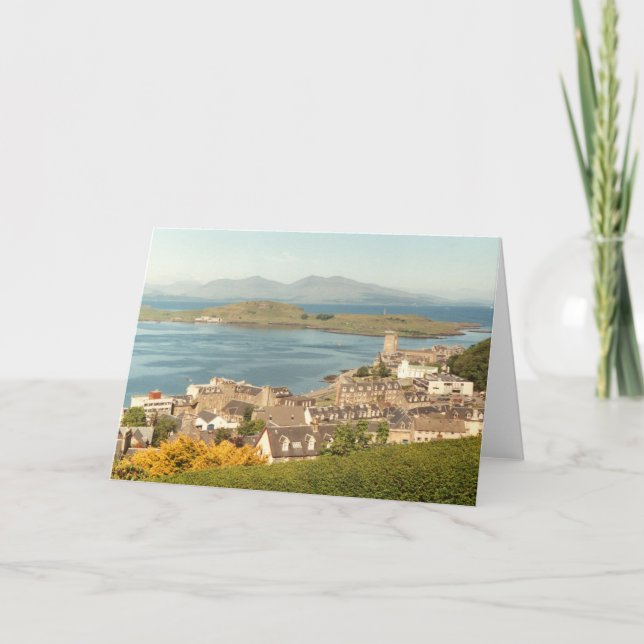 Oban, Scotland (greeting card)) Card (Front)