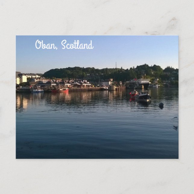 Oban, Scotland Postcard (Front)