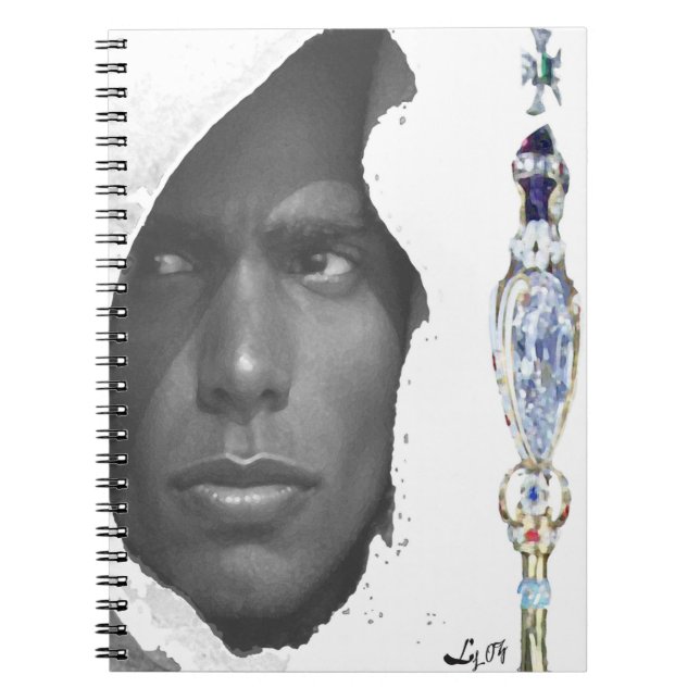OBATALA CETRO BY LIZ LOZ NOTEBOOK (Front)