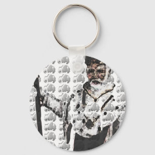 OBATALA KING OF THE ORISHAS KEYCHAIN