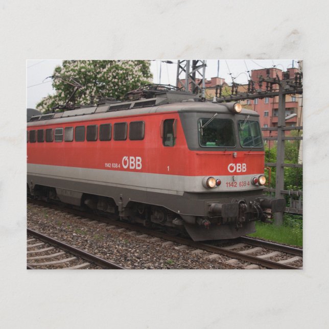 ÖBB 1142 638-4 POSTCARD (Front)