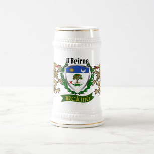 O'Beirne Irish Shield Beer Stein