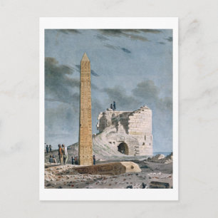 Obelisk of Cleopatra (w/c on paper) Postcard