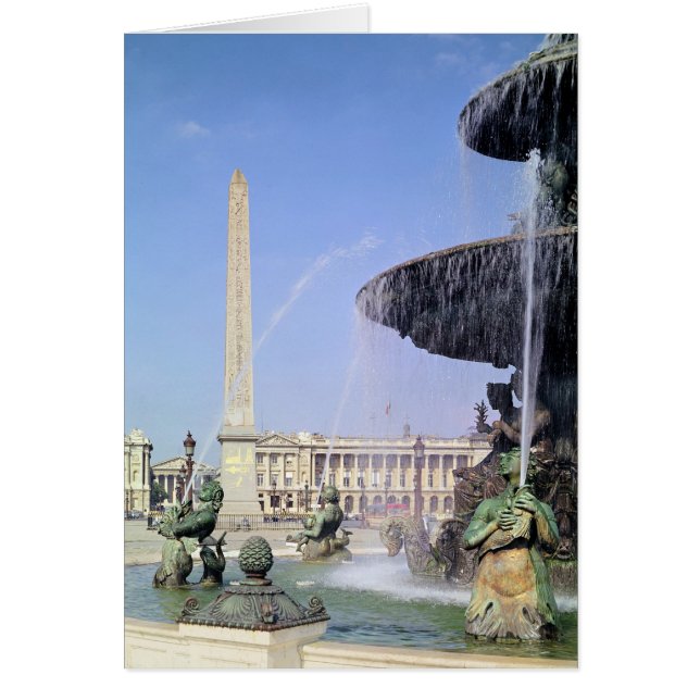Obelisk, originally from Luxor, erected in 1836 (Front)