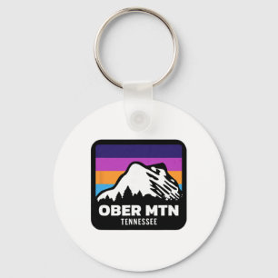 Ober Mountain Tennessee Skiing Snowboarding Family Keychain