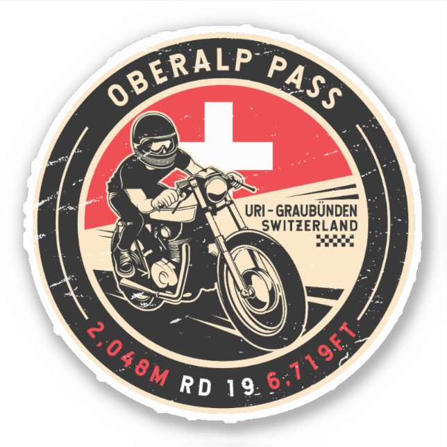 Oberalp Pass | Switzerland | Motorcycle (Front)