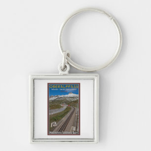 Oberalppass Keychain