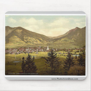 Oberammergau from Kreus (i.e. Kreuz), Upper Bavari Mouse Pad