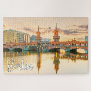 Oberbaum Bridge, Berlin, Germany Jigsaw Puzzle