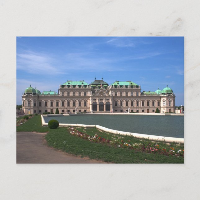 Oberes Belvedere Postcard (Front)
