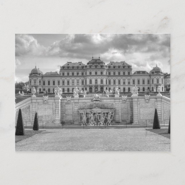Oberes Belvedere Postcard (Front)