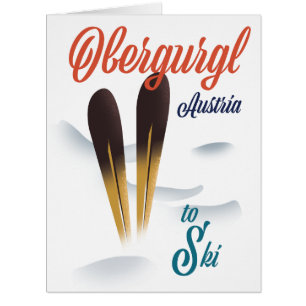 Obergurgl Austria Ski poster
