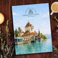 Oberhofen Castle Lake Thun, Switzerland | Souvenir