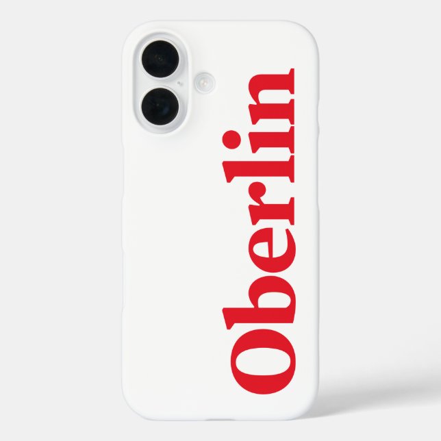 Oberlin iPhone Case (Back)
