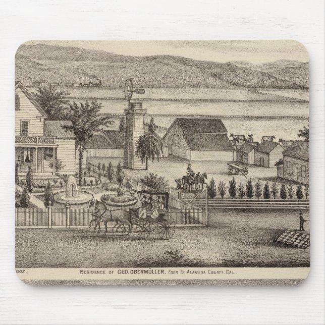 Obermuller, Wille residences Mouse Pad (Front)