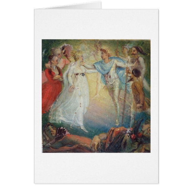 Oberon and Titania from 'A Midsummer Night's Dream (Front)
