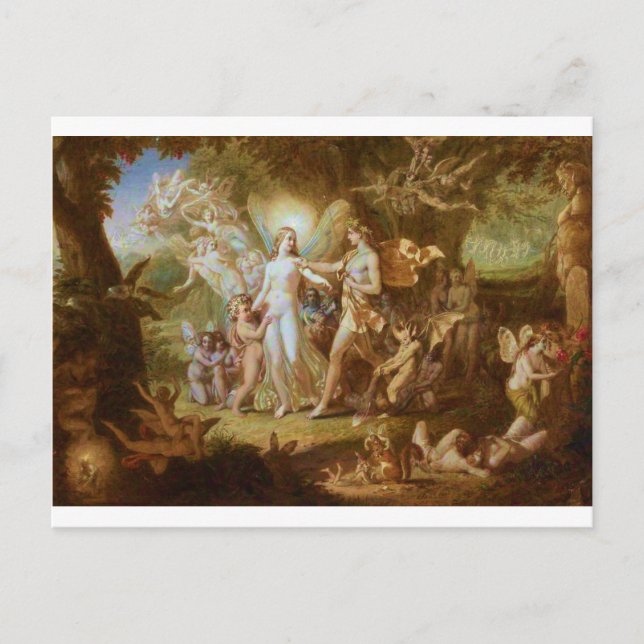 Oberon and Titania Postcard (Front)