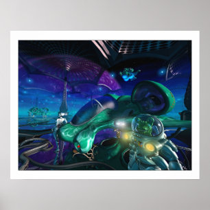 Oberon Rest Area #6 Poster
