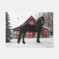 "Oberon tapis de porte en hiver"
