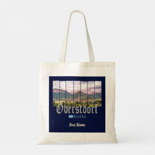 Oberstdorf Allgäu Vintage Bavaria Germany Souvenir Tote Bag