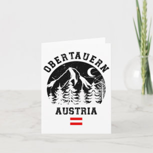 Obertauern Austria Alps Ski Resort Alpine Skiing A Card