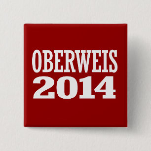 OBERWEIS 2014 2 INCH SQUARE BUTTON