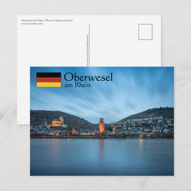 Oberwesel Germany Postcard (Front/Back)