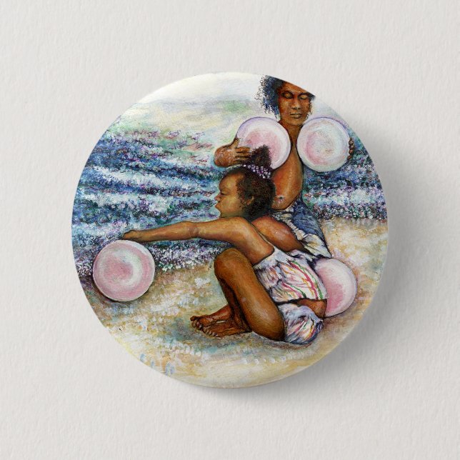 Obessed with Conquering the Impossible 2 Inch Round Button (Front)