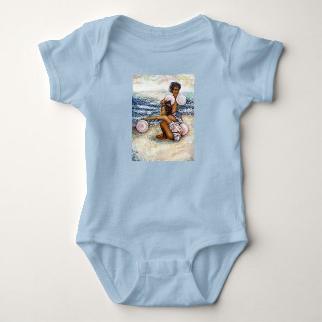 Obessed with Conquering the Impossible Baby Bodysuit (Front)