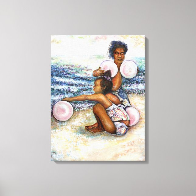 Obessed with Conquering the Impossible Canvas Print (Front)