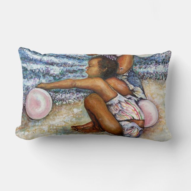 Obessed with Conquering the Impossible  Lumbar Pillow (Front)