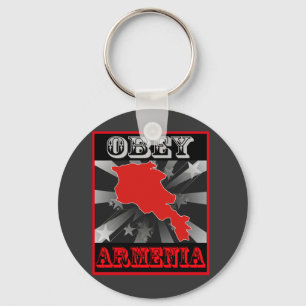 Obey Armenia Keychain