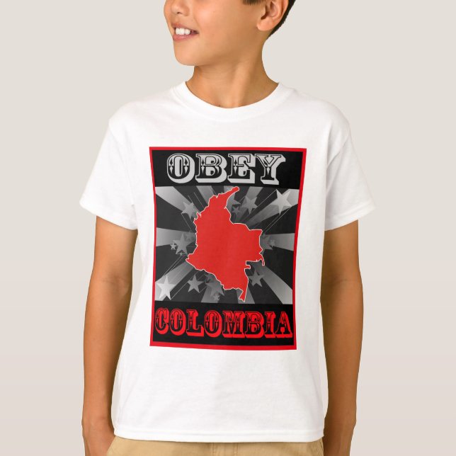 Obey Colombia T-Shirt (Front)