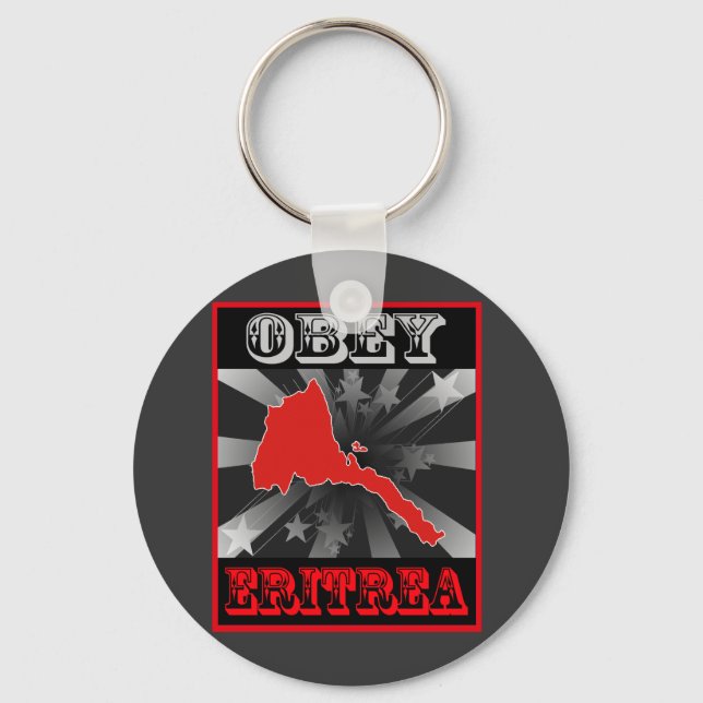 Obey Eritrea Keychain (Front)
