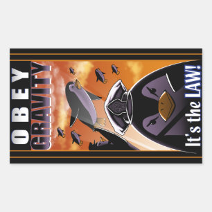 Obey Gravity Sticker