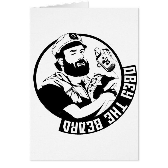 Obey la barbe (Devant)
