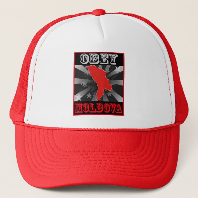 Obey Moldova Trucker Hat (Front)