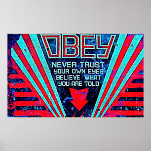 Obey! Poster
