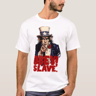 Obey! Save. Dirty Uncle Sam T-Shirt
