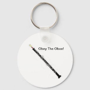 Obey The Oboe! Keychain