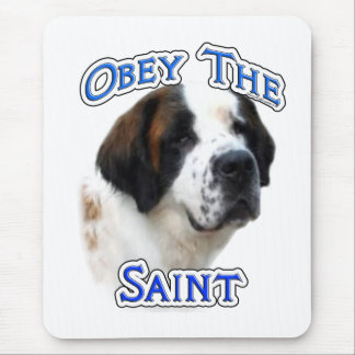 Obey the Saint Mouse Pad