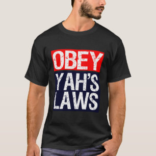 Obey Yah'S Laws Hebrew Israelite T-Shirt