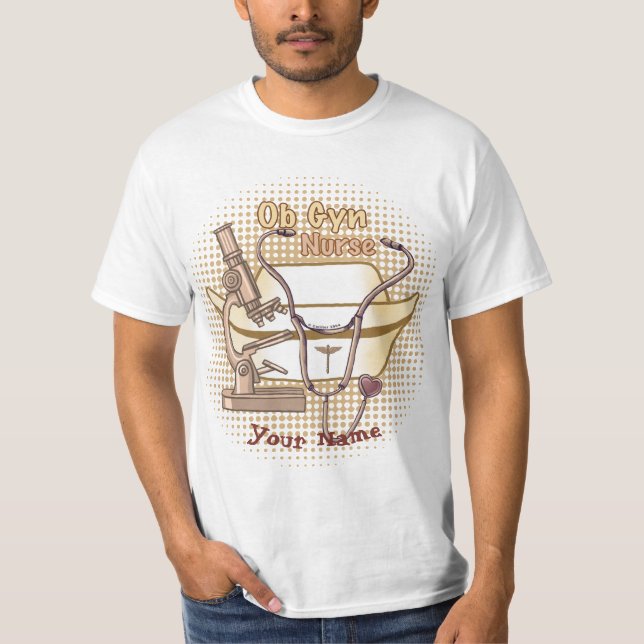 OBGyn Nurse  t-shirt (Front)