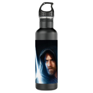 Obi-Wan Kenobi   Galaxy Lightsaber Illustration 710 Ml Water Bottle