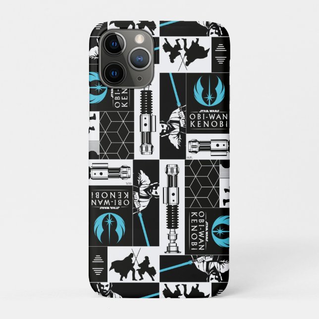 Obi-Wan Kenobi | Jedi Icon Collage Pattern Case-Mate iPhone Case (Back)