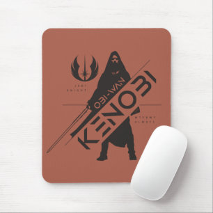 Obi-Wan Kenobi   Kenobi Character Profile Graphic Mouse Pad