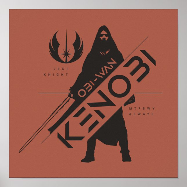 Obi-Wan Kenobi | Kenobi Character Profile Graphic Poster (Front)