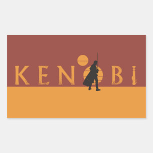 Obi-Wan Kenobi   Kenobi Tatooine Logo Sticker